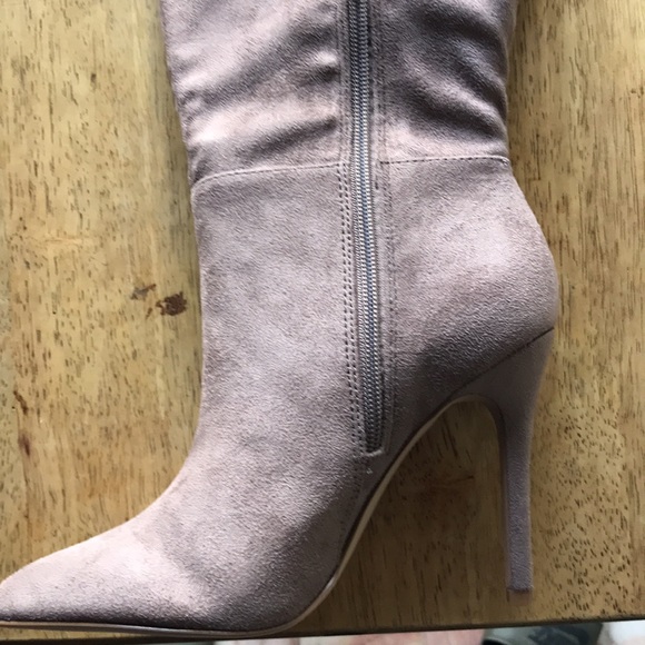 Charles Style Dilly Microsuede Boots NWT Sizes available - Picture 6 of 17